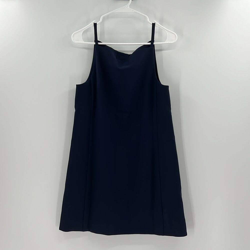 Madewell Women's High-Neck Sleeveless Vest Mini Dress - Dark Indigo - 2 - NWT - Picture 7 of 7